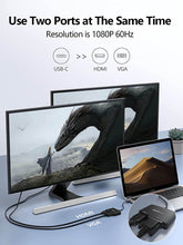 Dockteck Type C HDMI VGA Adapter 4K@60Hz